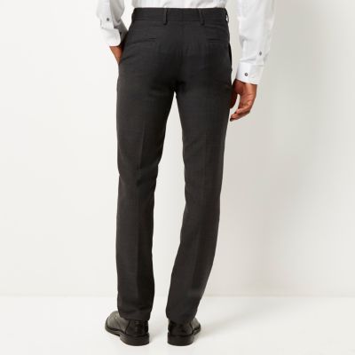 Grey Vito tailored slim trousers